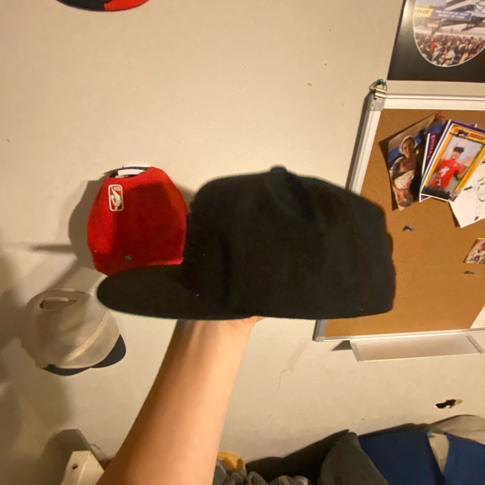 Black Snapback Cap